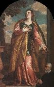 St. Lucy and a Donor Paolo  Veronese